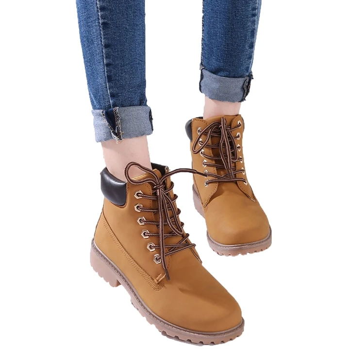 Factory Price Pu Leather Boots Waterproof High Heel Shoes Ankle Boots Casual Shoes For Men