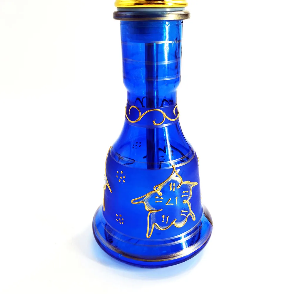 High Quality Classic Smoke Crystal portable cheap sell Large Big shisha hookah With 4 Hose wholesale
