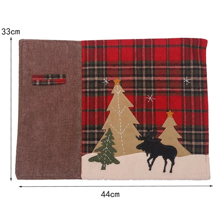 Рождественские украшения специальные новогодние подарки коврик для горячего