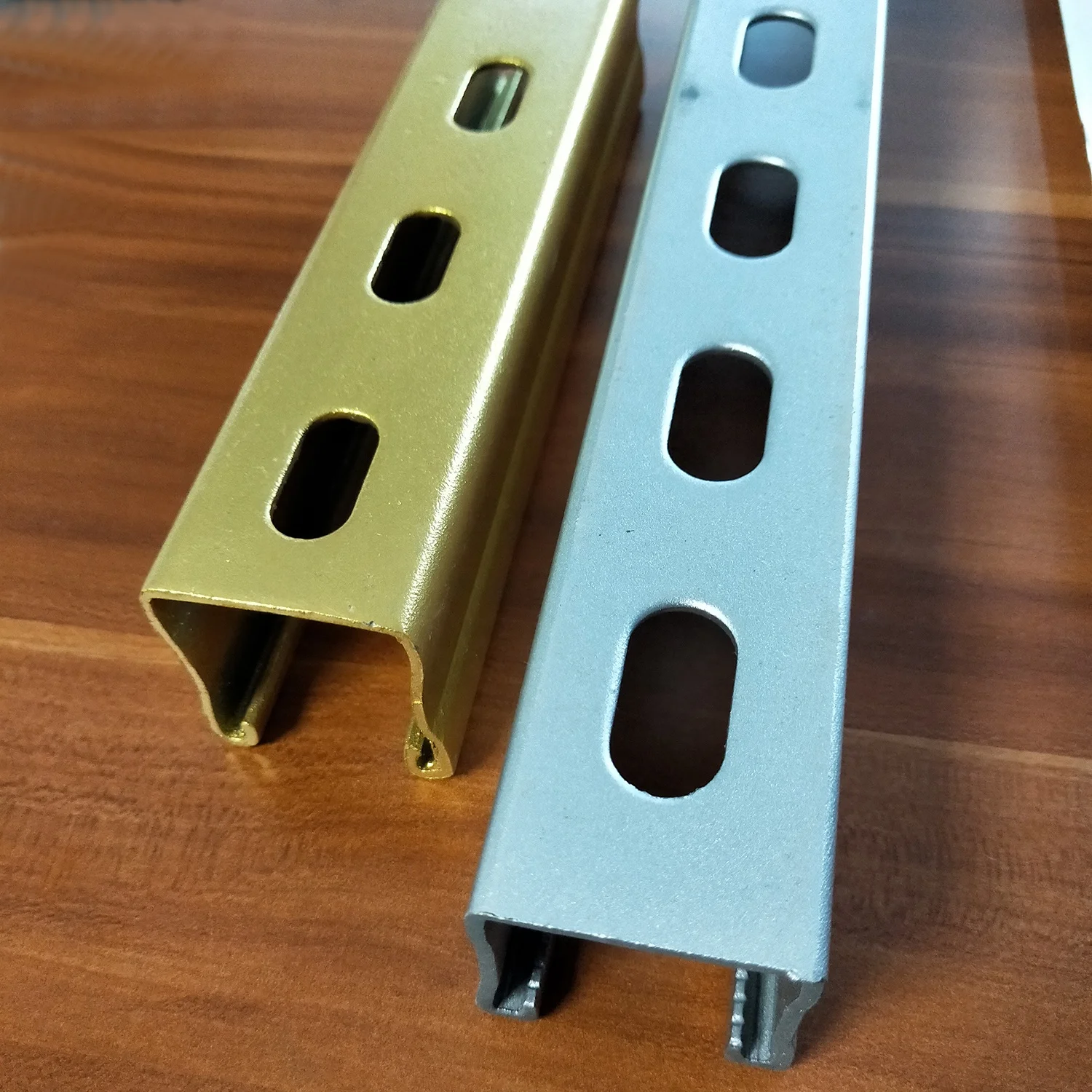 Slotted galvanized steel solar unistrut seismic bracing double c lipped strut metal channel ceiling c profile purlin dimensions