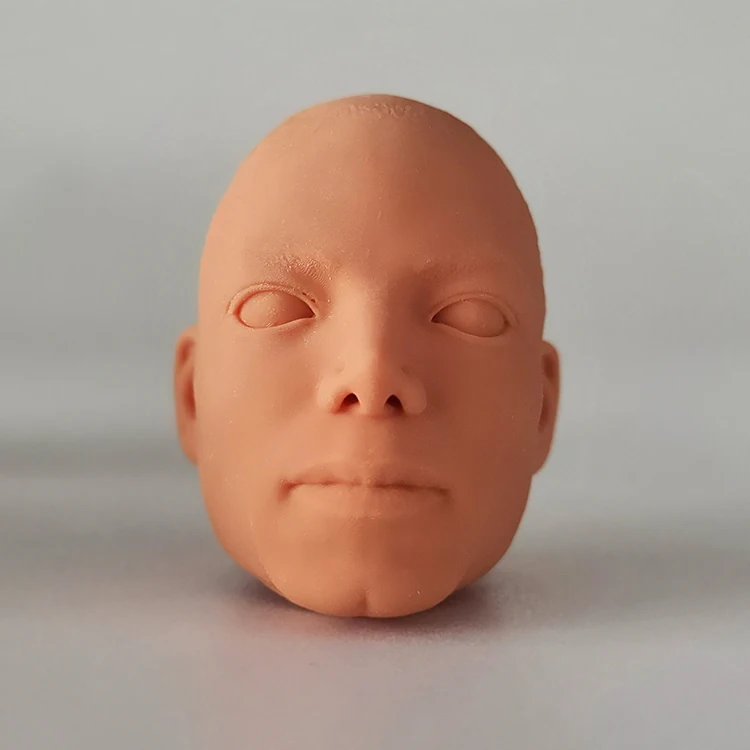 Custom OEM ODM Facial Resin Craft Model 3D Printing Resin Mini Printing 3D Characters