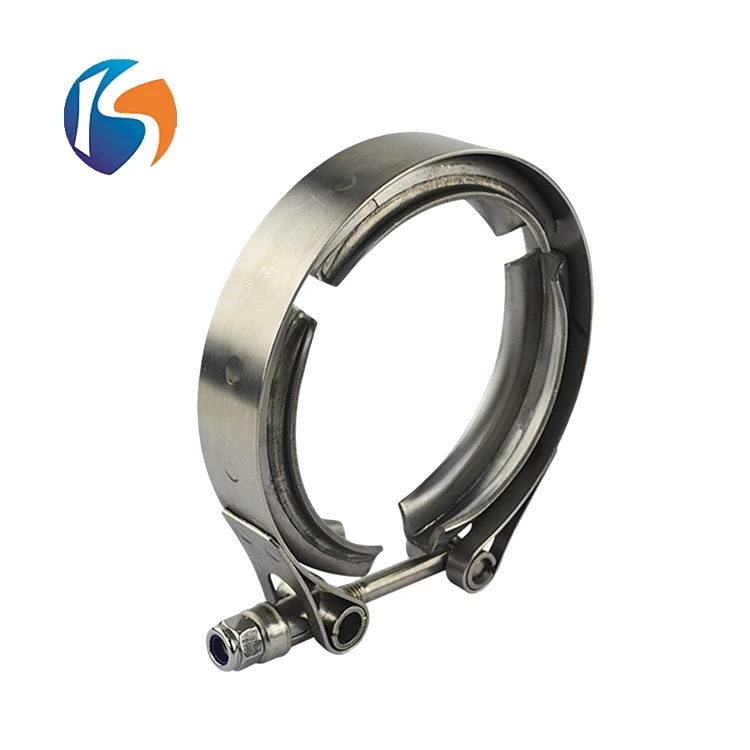 Adjustable high quality stainless steel 304 v-band hose clamp