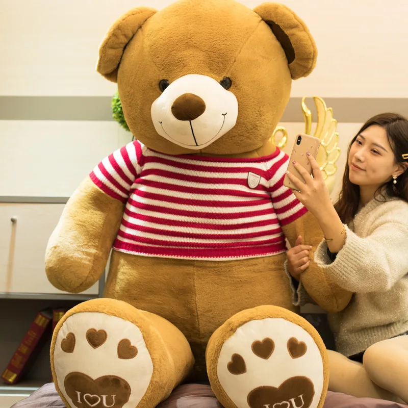Valentines Day Gift Giant Teddy Bear Plush Toy Big Bear Soft Toy Stuffed Animals