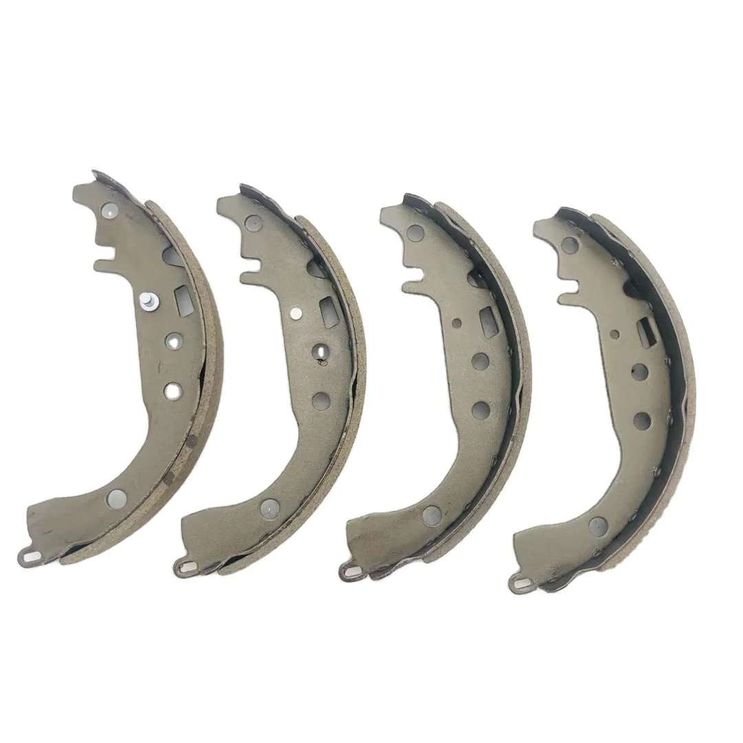 Auto brake shoes manufacture car drum rear brake shoe with lining for Toyota Yaris