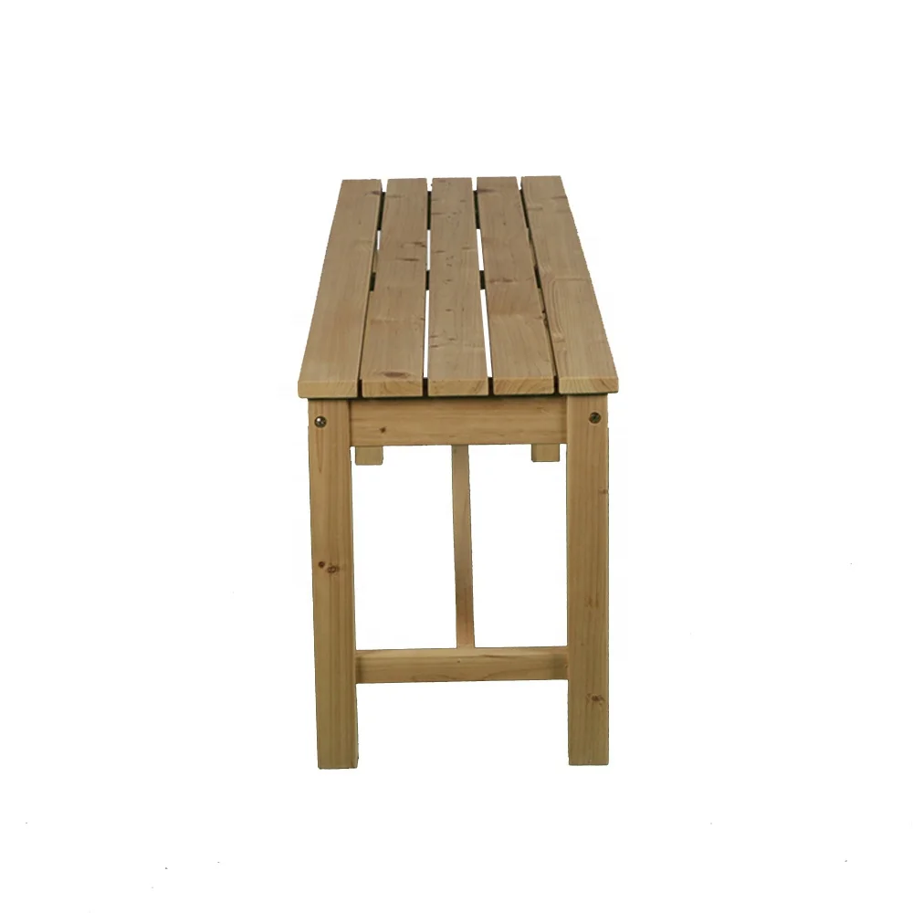 Factory wholesale garden chair outdoor wood furniture farmhouse outdoor solid  wood chair