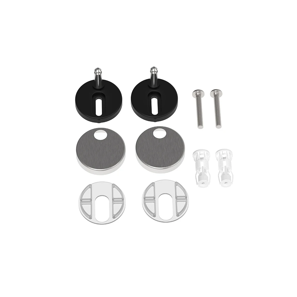 Top fixing for toilet seat cover toilet seat hinges