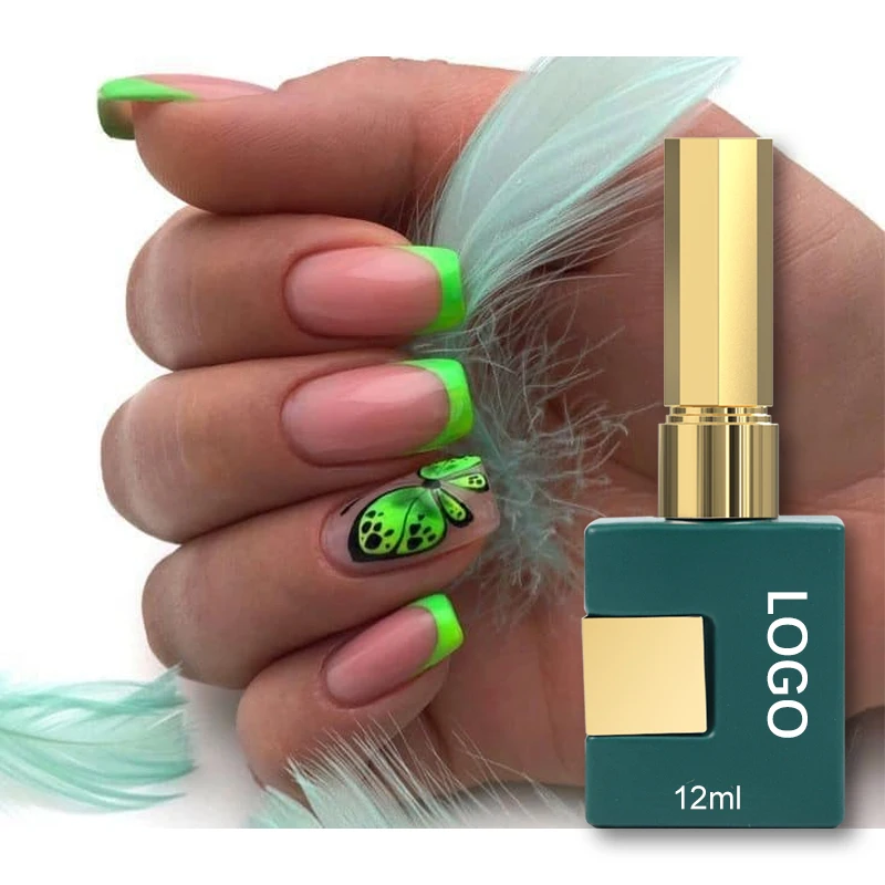 Wholesale Happy Spring New Trend UV Nail Gel Polish Red 15ML Soak off Tips for Salon Use High Quality