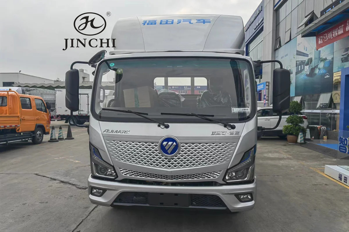 Foton electric trucks 4.5T 4.17m single row plug-in hybrid power grid light truck New Energy Vehicles