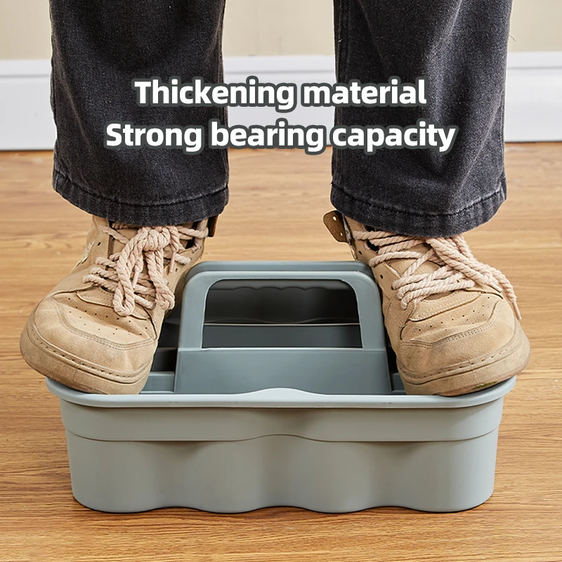 Factory Wholesale Plastic Hand-hold Storage Cleaning Bucket Caddy Organizer Hotel Cleaning Tray Tote Tool Bucket Tool Organizer