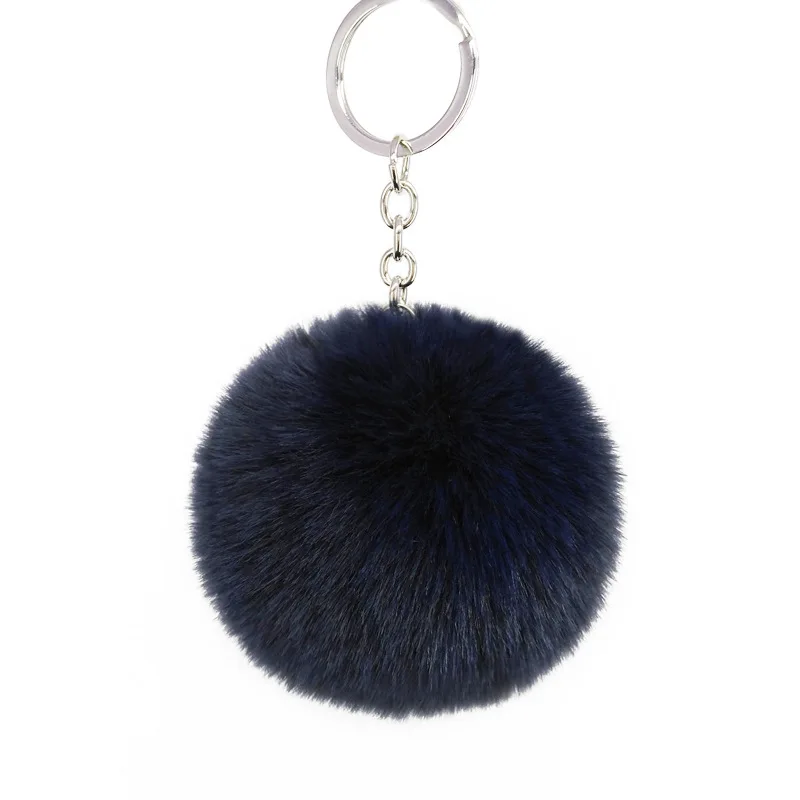 2024 Ins Pompom  Charm Keychain Key Holder Hair Ball Pom Pom  Purse Backpack Pendant Keyrings