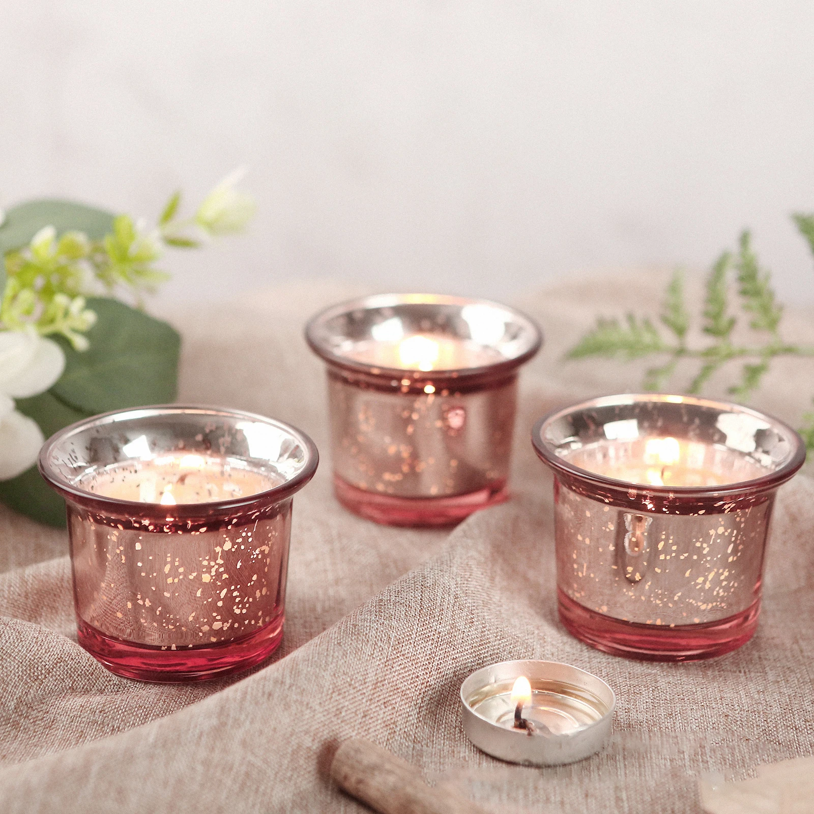 Luxury Round Empty Clear Decorative Glass Cloche Dome Bell Candle Holder Candle Chimney Jars For Wedding Table