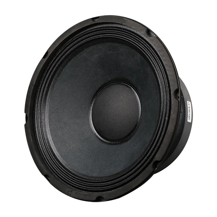 New arrival diaphragm material iron voice coil diameter 50mm 10inch 8 ohm woofer speaker unit