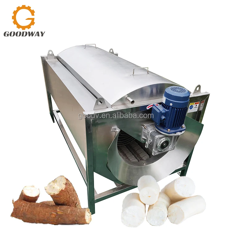 Automatic Cassava Roots Peeling Machine Cassava Peeler for Cassava Starch Processing Plant
