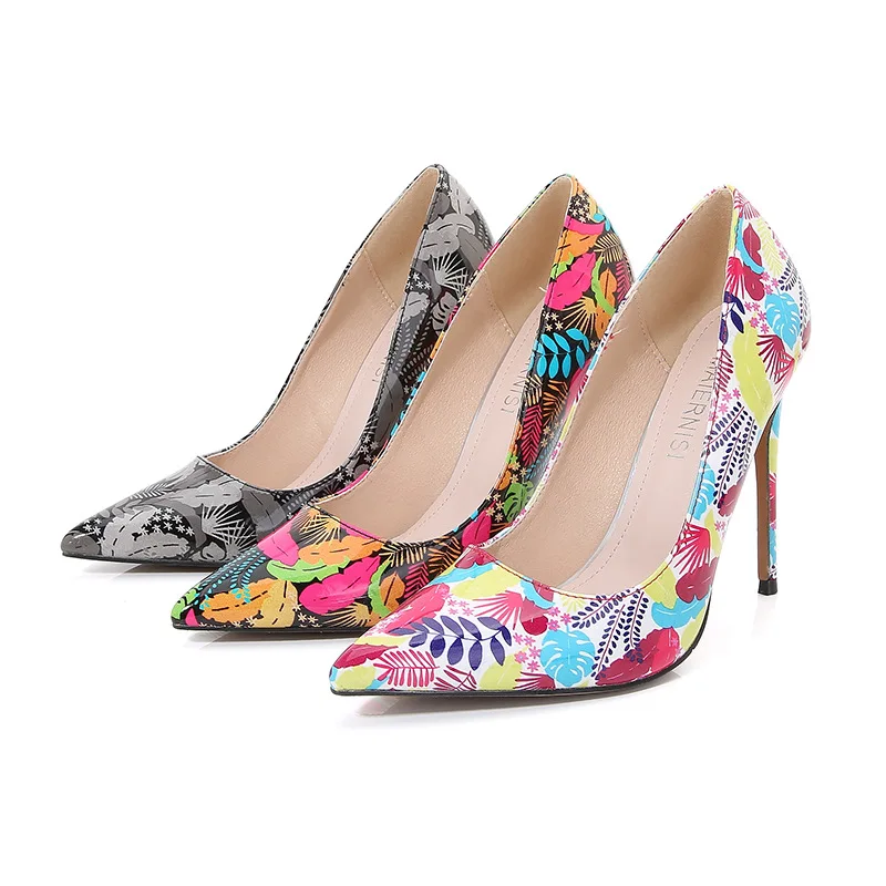 sh12247a Ladies heels 2023 woman plus size shoe 44 45 46 heels office shoes for women