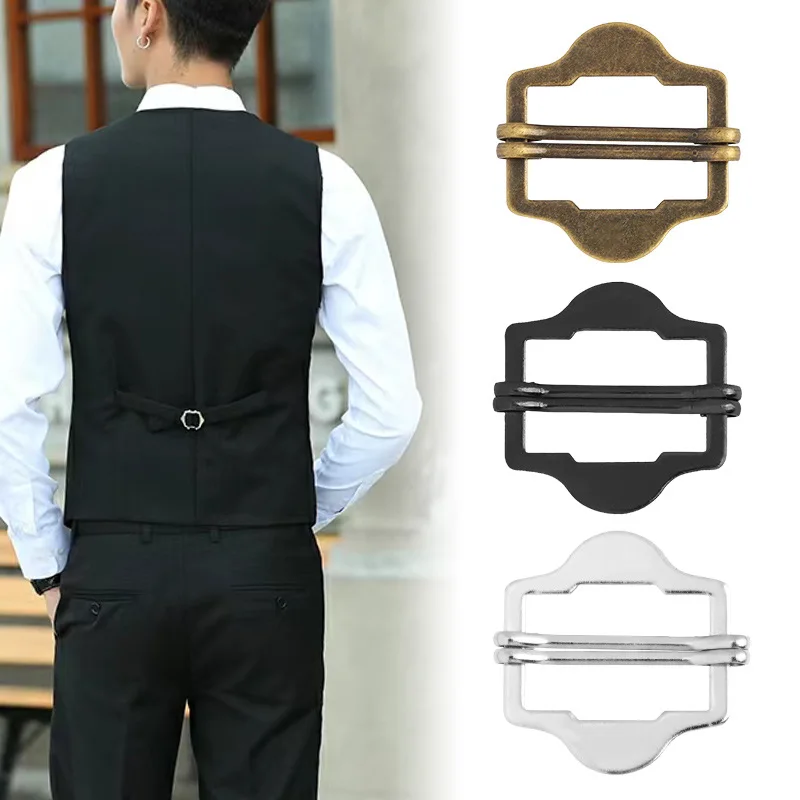 Garment Accessories Adjustable Suspenders Overall Buckle Metal Slider Buckle