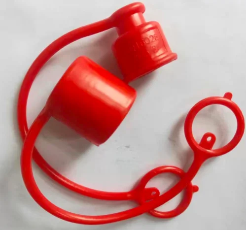 Rubber Quick Disconnect For a 1/4 Male and Female Hydraulic Quick Release Coupler