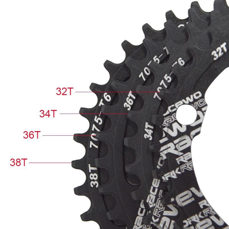  Велосипедный Кривошип RACEWORK 104BCD с кривошипом из алюминиевого сплава BB MTB 170