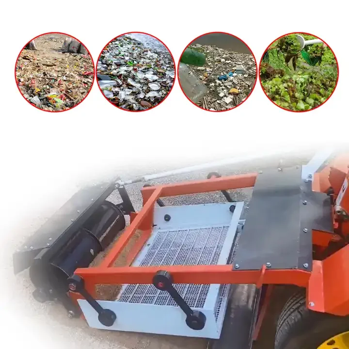 Industrial Steel Walk-Behind Eco-Friendly Sand Cleaning Machine Efficient Beach Sand Cleaner Product