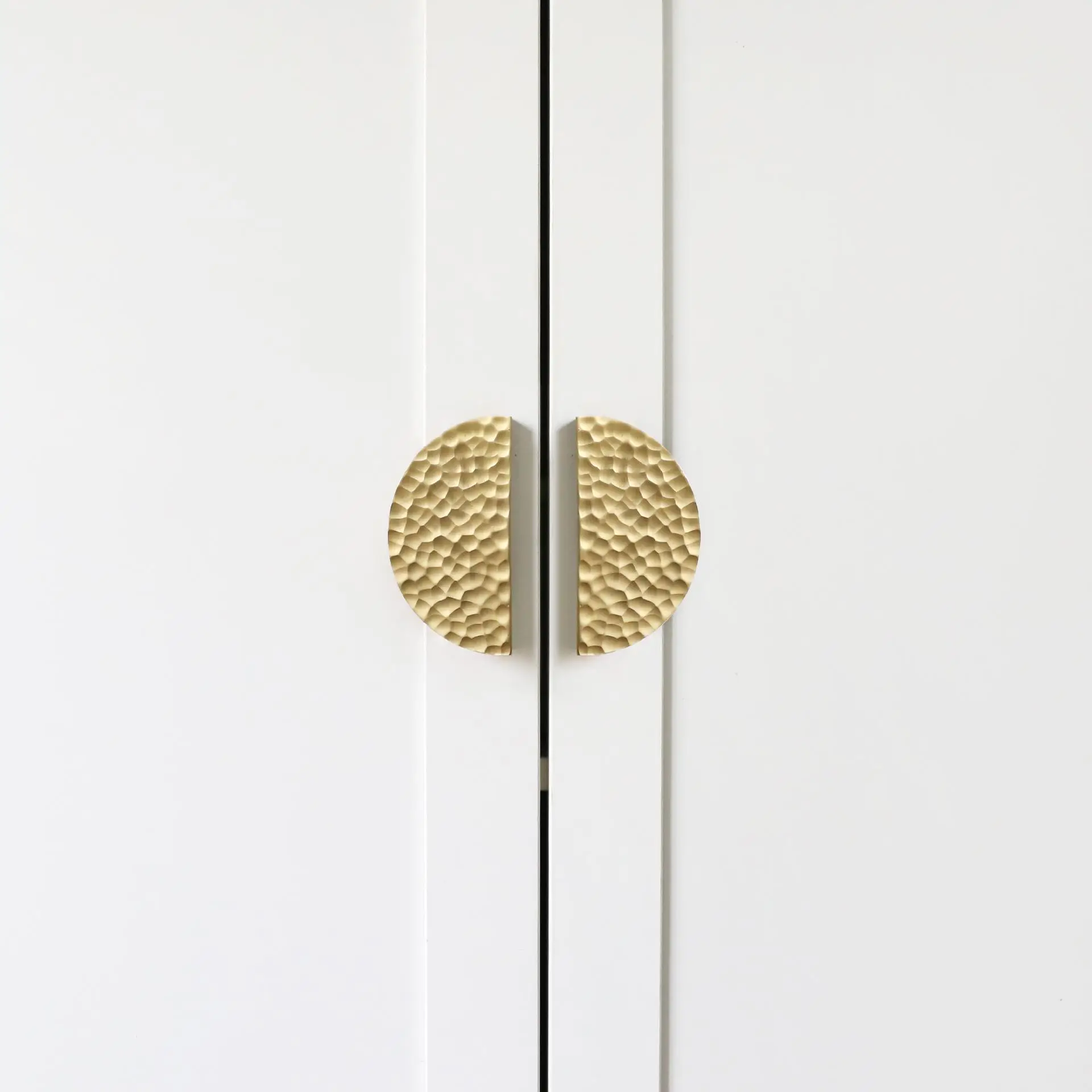 Maxery Semi-circular Cabinet Handle Hammered Furniture Hardware Pull Customizable Furniture Hardware for Home Hotel