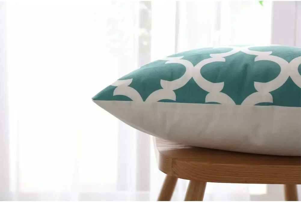 China professional 40x40cm 100% polyester digital printed Cotton Linen custom printing cushion cover with filling