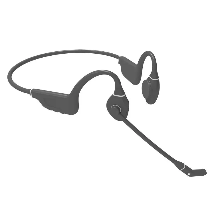 DEQING DP8 Walkie Talkie костная проводимость Bluetooth PTT гарнитура для hyter a Walkie Talkie POC приложение для мобильного телефона Zello