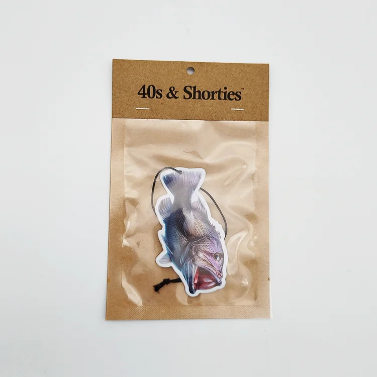 Customized Logo All Scents Refresh Paper Luxury Car Air Freshener With Custom Packaging