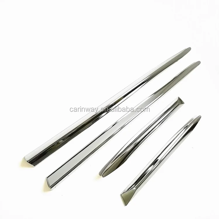 Professional car accessories chrome car door trim side decorative strip door molding for Lexus LX570 2008-2020