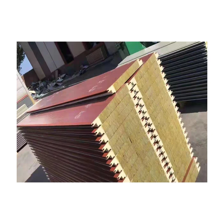 Rock wool rock wool construction building materials metal carved sandwich panel