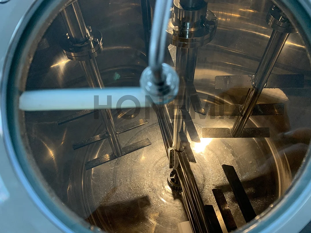 Homogenzing Mixer Vacuum Equipment for Making Hair Conditioner Production Line Hair Dye/Color/Gel/Oil Mixing Maker