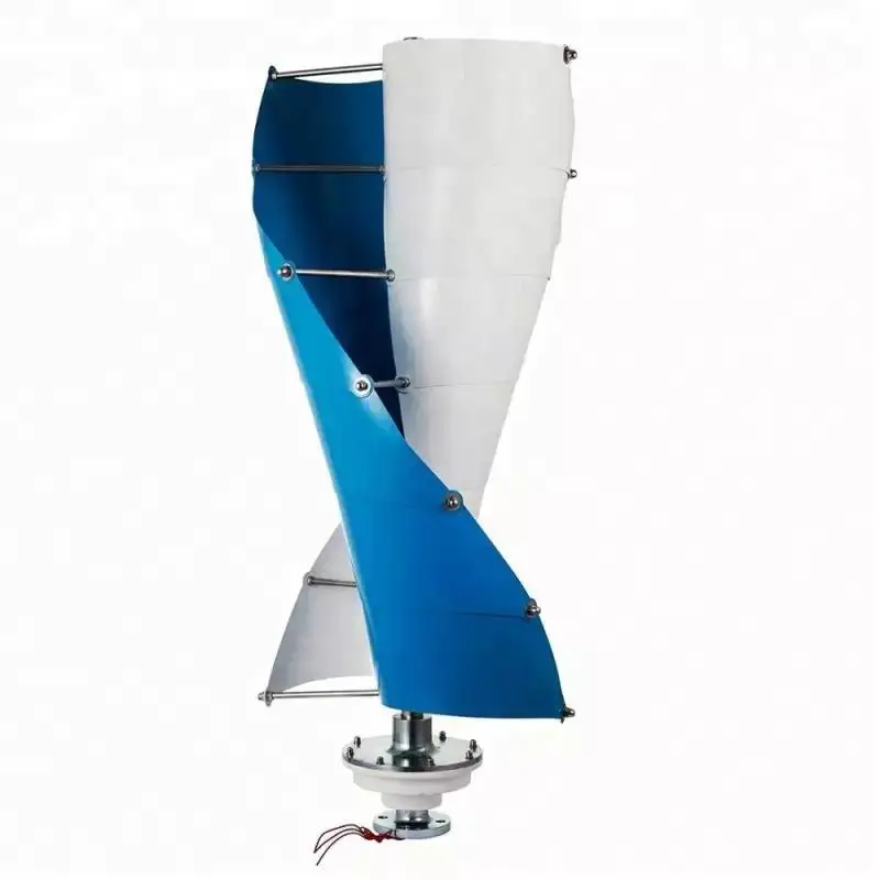 Low Noise 600w 800W 1000W 12V 24V 48V Tulip Vertical Axis Wind Generator