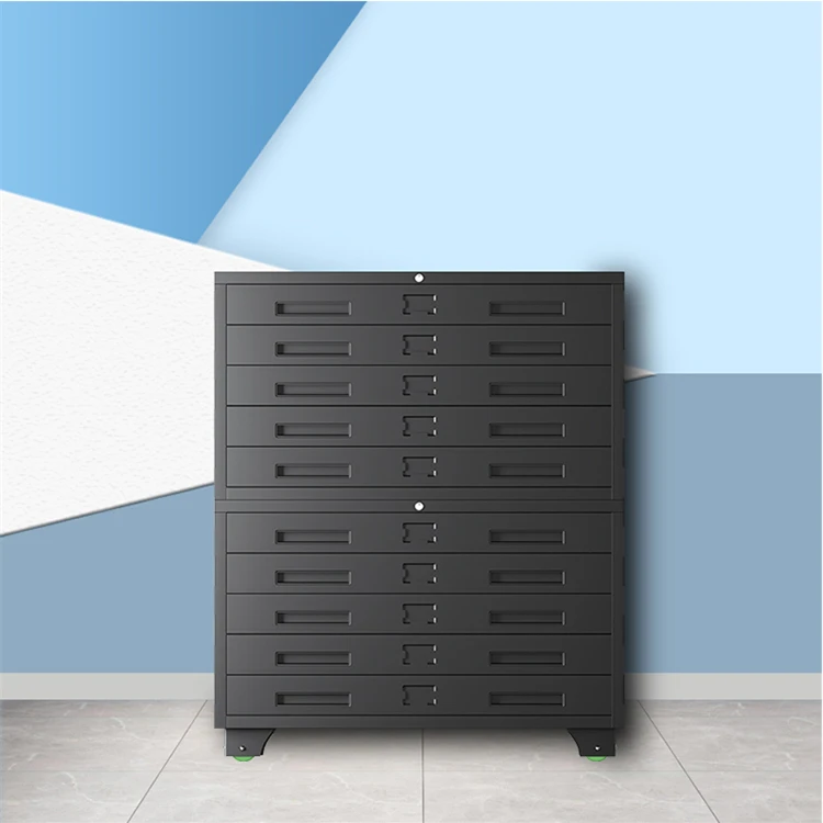 A1 A0 size drawings storage filing cabinets art paper storage cabinet  map drawer flat file cabinet