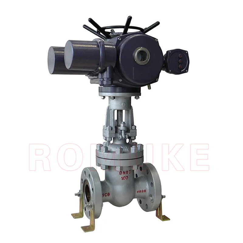 Z941H-16C   Carbon Steel WCB Rising Stem Wedge Flange Electric Gate Valve