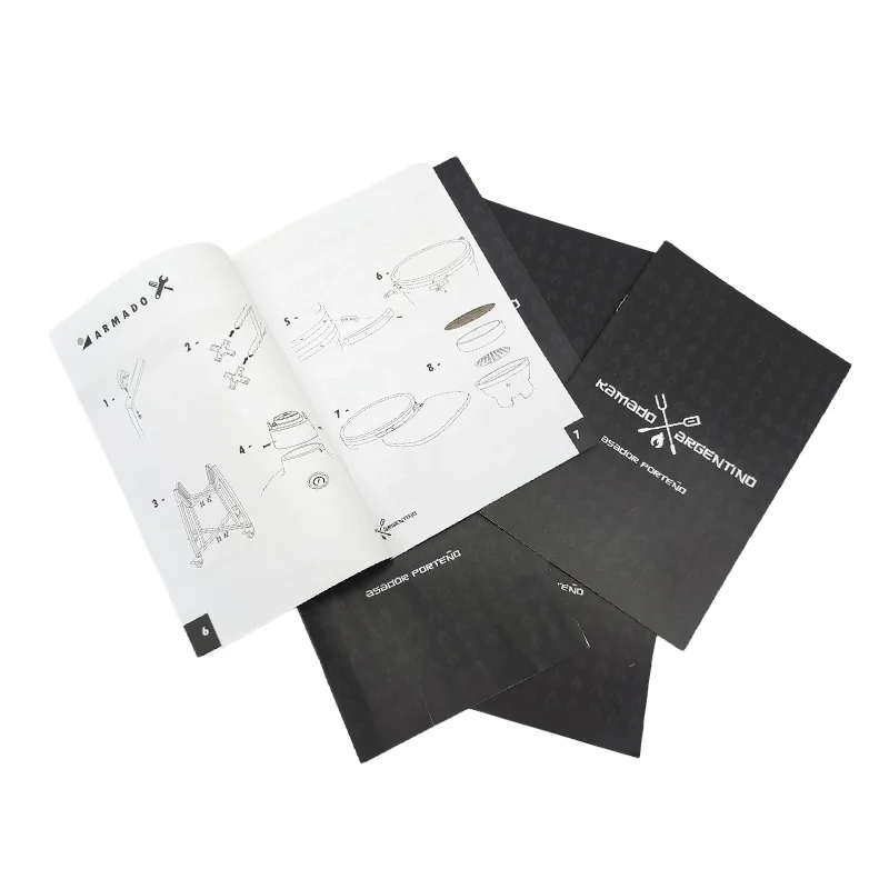 Shanli Custom Bulk Printing A4 Paper Flyer brochure booklet instruction manual Catalog Printing