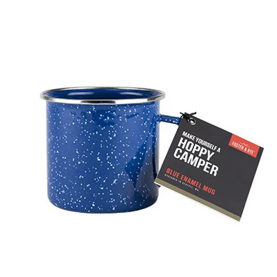 food grade custom metal camping enamel mug manufacturers outdoor wholesale