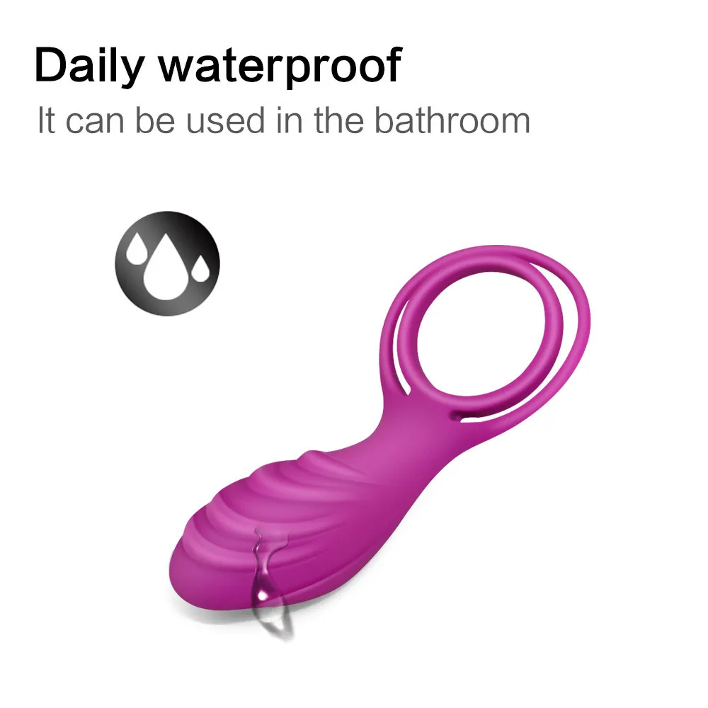 Hot Cock Ring Adult Sex Toys Vibrator Ring Penis Adult Toy Delay Locking Sex Toy Delay Locking Cock Vibrator Ring For Male