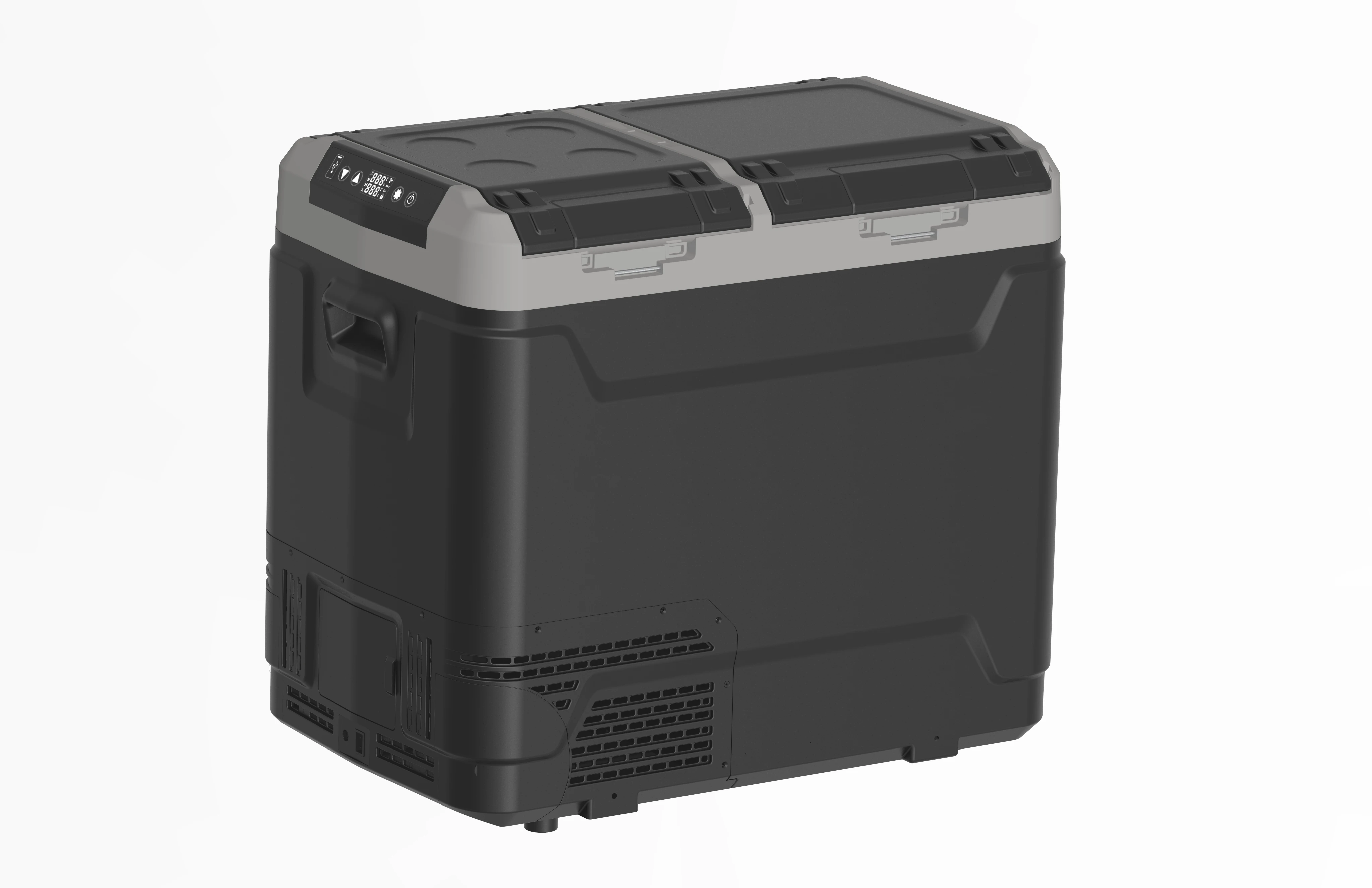 ED60 dc compressor Electronic control Mini Fridges 60L 12V 24V 220V compressor portable car refrigerator