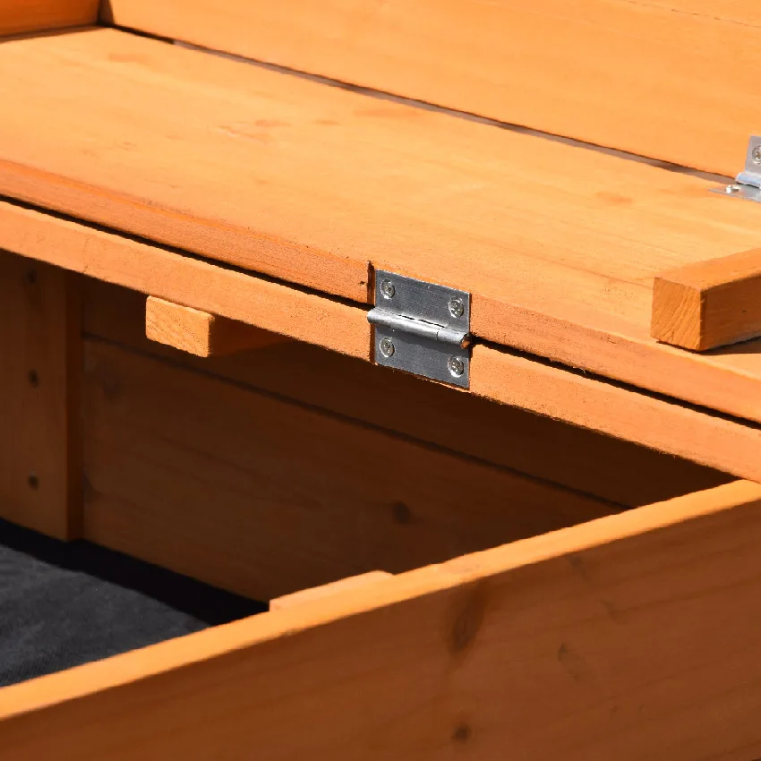 Sandbox Heavy Duty Sandbox Sand Coxes for Kids Outdoor Square Sandboxes sanpit