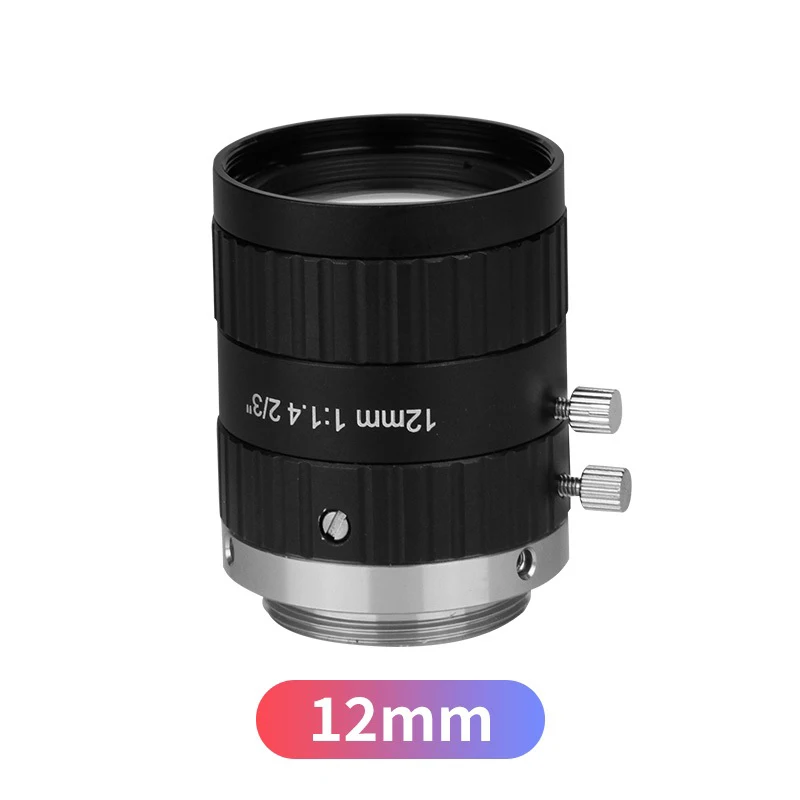 5 МП ручной объектив видеонаблюдения 8 мм 12 мм 16 мм 25 мм 35 мм 50 мм объектив с фиксированным фокусным расстоянием F2.0 2/3 C