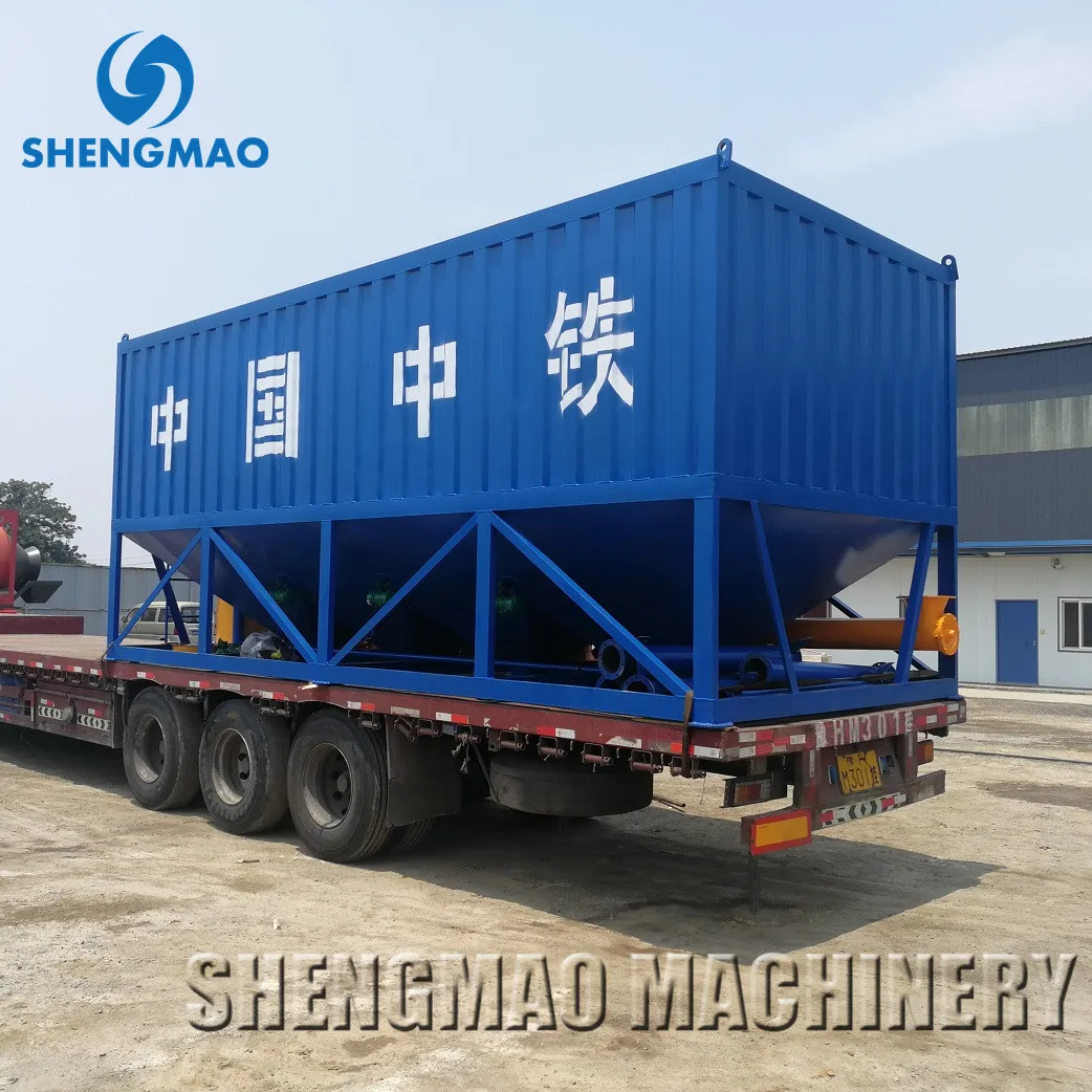 20~100 Ton Horizontal Cement Silo with Best Price