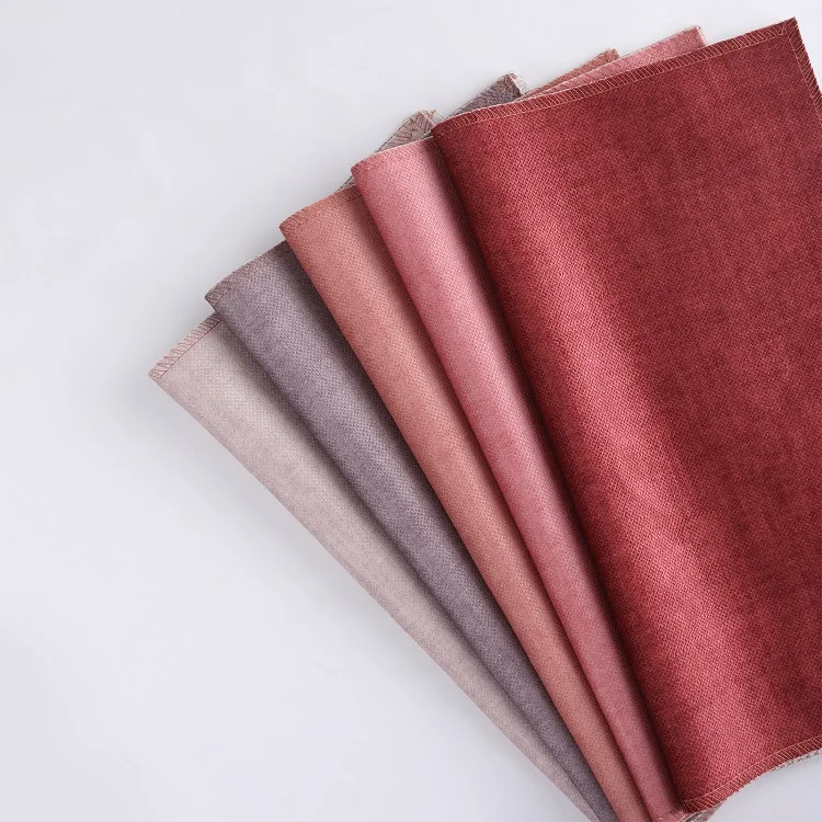 100% Polyester velvet upholstery fabric knitted velvet print bonding embossed fabric for sofa