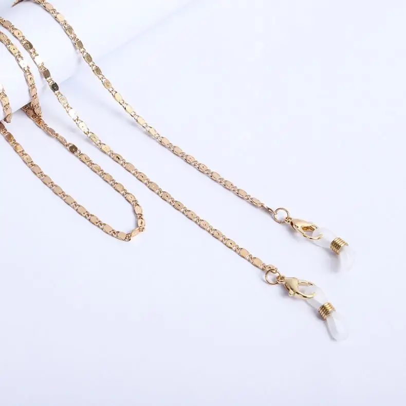 
Factory Price Eyeglass Facemask Chain Gold Plated Facemask Chain 