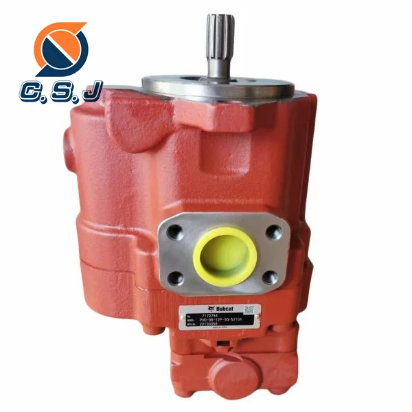 Construction Machinery Parts PVD-0B-12P 7172754 Hydraulic Main Pump Bob-cat17 Bob-cat20 DX17 DH17 Piston Pump Part for Excavator
