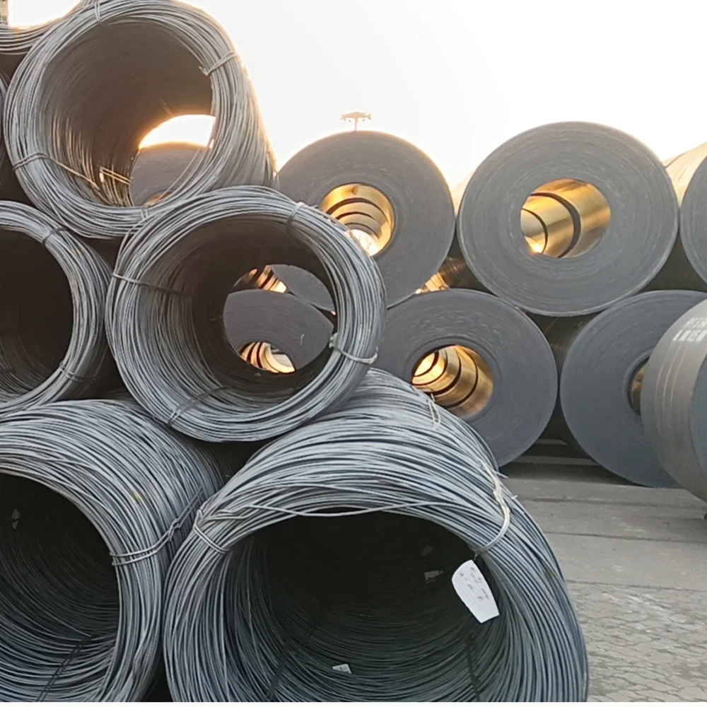 Diameter 5.5-16 Mm Steel Wire Rod Gb JIS Steel Wire Rod