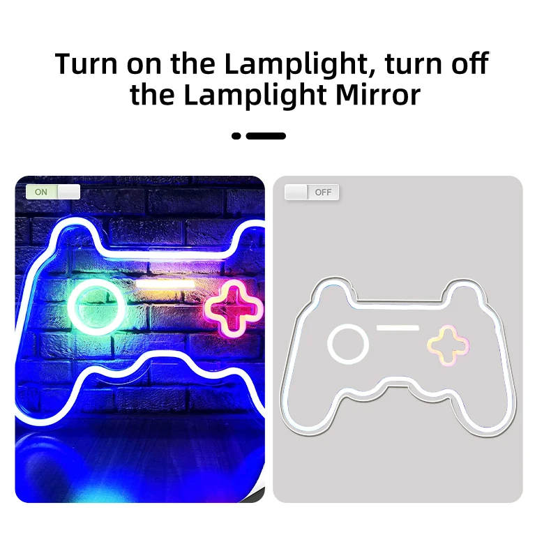 GamePad Signboard Customization New Product Neon Light Sign Custom High Quality Acrylic Board Smart Light Led Neon Sign
