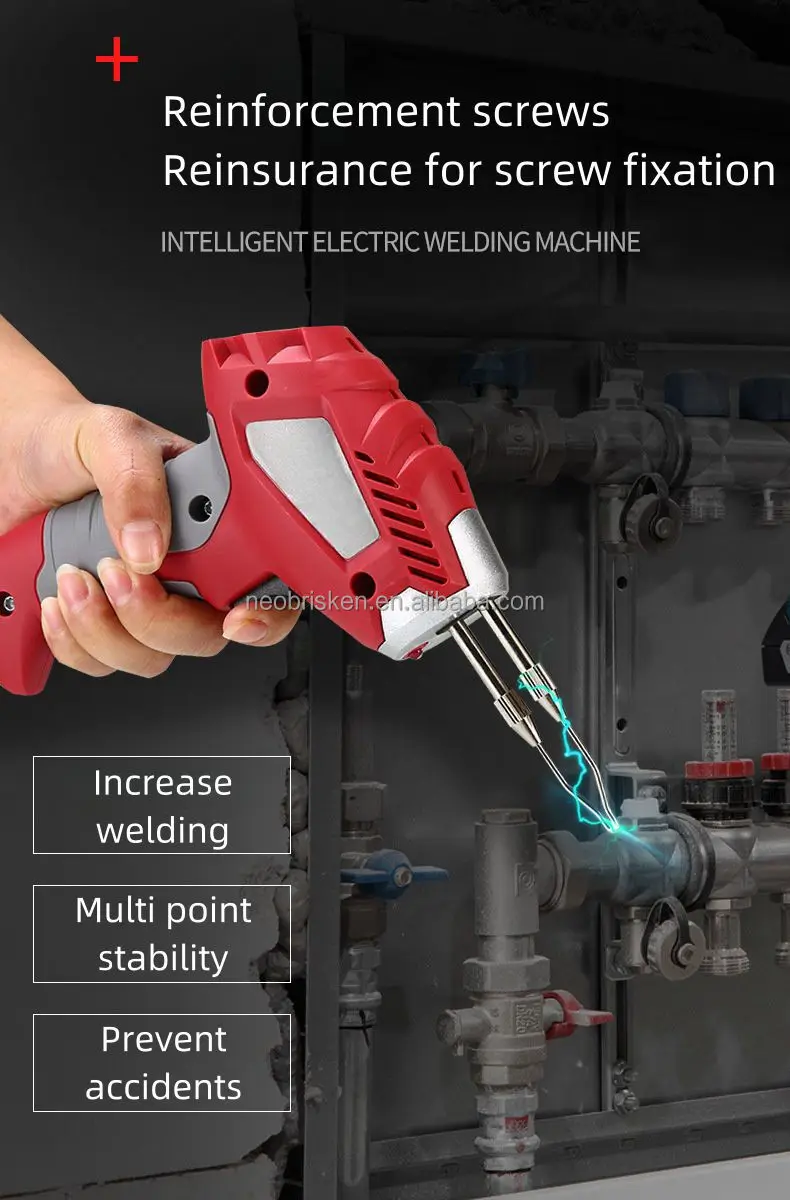 180W Manual Feeding Handheld Soldering Gun with Pistol Grip Electric Iron for Welding Functions