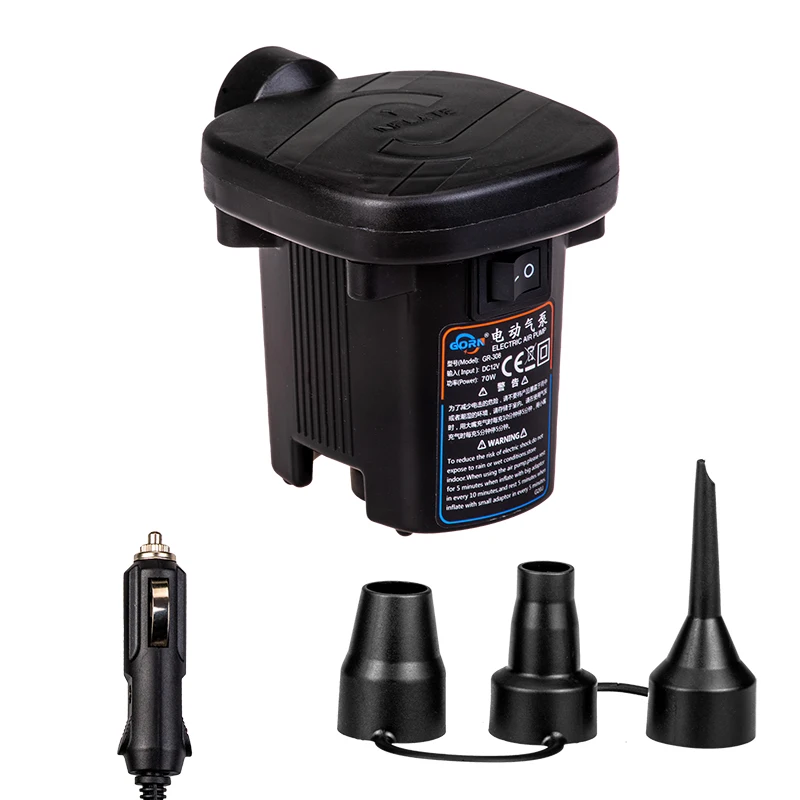 Пневматическая лодка высокого давления, надувной насос, быстрый Электрический пневматический насос для Каяка