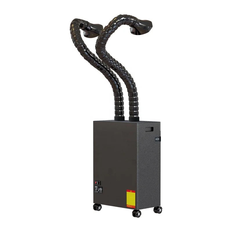 High Efficient, 4 layers Air Purification Absorber Solder Exhaust Fume Extractor With Low Noise