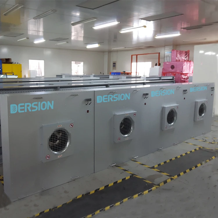 H14 Industrial Fan Filter Unit (FFU) with laminar flow HEPA  for ventilation systems