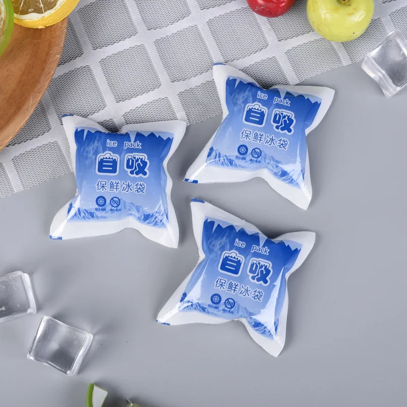 Многоразовые полиэтиленовые льдовые пакеты для доставки пищевых продуктов 12 ячеек охлаждающий гелевый пакет