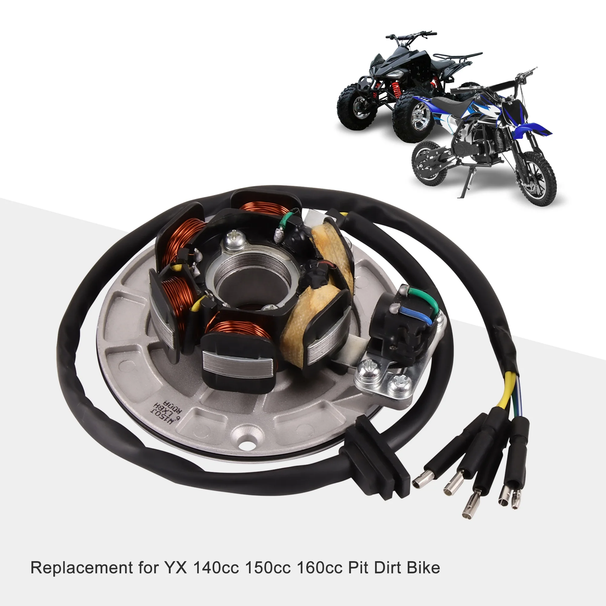 GOOFIT Магнитный статор маховик ротор замена для YX 140cc 150cc 160cc